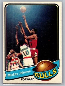 1979-80 Topps Mickey Johnson #59 Chicago Bulls - Picture 1 of 2