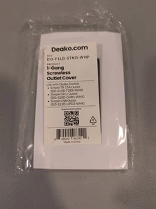 Deako Coperchio presa 1 velocità senza viti - Foto 1 di 2