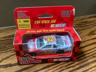 Racing Champions 1997 Edition NASCAR #32 Dale Jarrett- White Rain 1:64 Die-Cast - Imagem 1 de 4