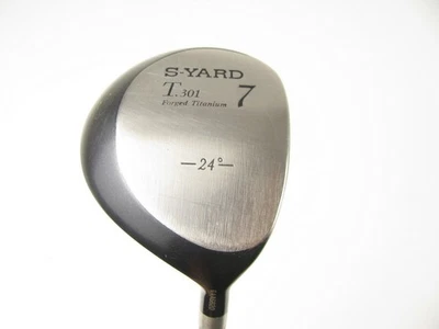 Seiko S-Yard T.301 Fairway 7 wood 24 degree with Graphite Regular +Headcover - Image 1 of 4