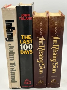 John Toland World War II Hardcover Book Lot of 4 Vintage Hardcovers - Imagen 1 de 24