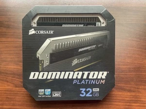 Corsair Dominator Platinum 32GB (2x16GB) DDR4 3000MHz RAM – Non-RGB - Afbeelding 1 van 3