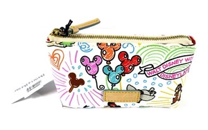 Disney Dooney & Bourke Sketch Cosmetic Case Bag Pouch Disney Parks Placement A - Picture 1 of 3