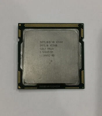 Intel Xeon X3440 SLBLF 2.53GHZ 8MB 1333MHZ LGA 1156 CPU Processor - Image 1 of 2