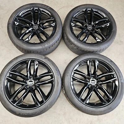 Original 21 Zoll AUDI Q7 SQ7 4M Sommerräder NEU Continental Pülverbeschichtet - Bild 1 von 4