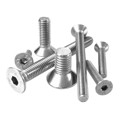 Senkkopfschrauben Senkschrauben Edelstahl A2 V2A M2 M3 M4 M5 M6 M8 M10 ISO 10642 - Bild 1 von 4