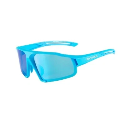 ROCKBROS Fahrradbrille Sonnenbrille Damen Herren Polarisierte Outdoor UV400 Blau - Bild 1 von 4