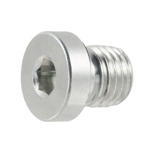 Magnetic Oil Pan Drain Plug Bolt Kit with Washer For Kawasaki KLR 650 1987-2016 - Picture 1 of 10