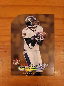2005 Ultra #161 Deion Sanders Gold Medallion Diecut Parallel "Coach Prime" - Picture 1 of 2