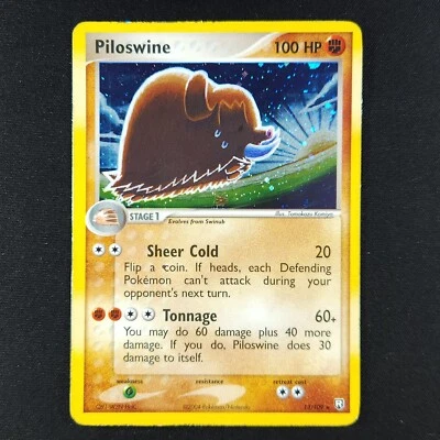 Piloswine 13/109 Holo - EX Team Rocket Returns - Pokemon Card - Image 1 of 2
