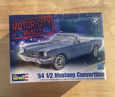 VINTAGE REVELL 1964 Ford Mustang 1/2 Scale Convertible NEW BOX - Image 1 of 4