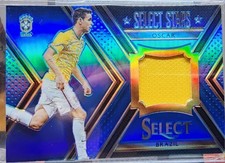 Brazil 2015-2016 Panini Select #'d 13/99 Jersey Card Oscar