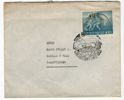 CHILE 1962 30 Mayo Fútbol Fútbol Fútbol Copa Mundial Campeonato L11 Foto 1 de 2