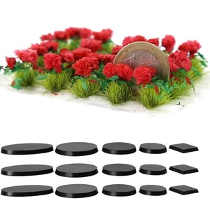 One Pack Rose Flower Cluster Model Bases Model Railway Diorama Scenery PJ18QW - Picture 1 of 9