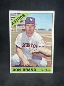 1966 Topps - #394 Ron Brand Houston Astros Baseball Card No Creases - Picture 1 of 2