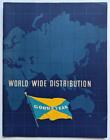 VINTAGE GOODYEAR TIRE BOOK, WORLD WIDE DISTRIBUTION, ILLUSTRATED PROMOTIONAL PUB