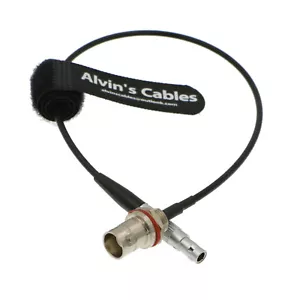 4 Pin Male to BNC Female Timecode Input Adapter Cable for Red Epic Scarlet - Picture 1 of 3