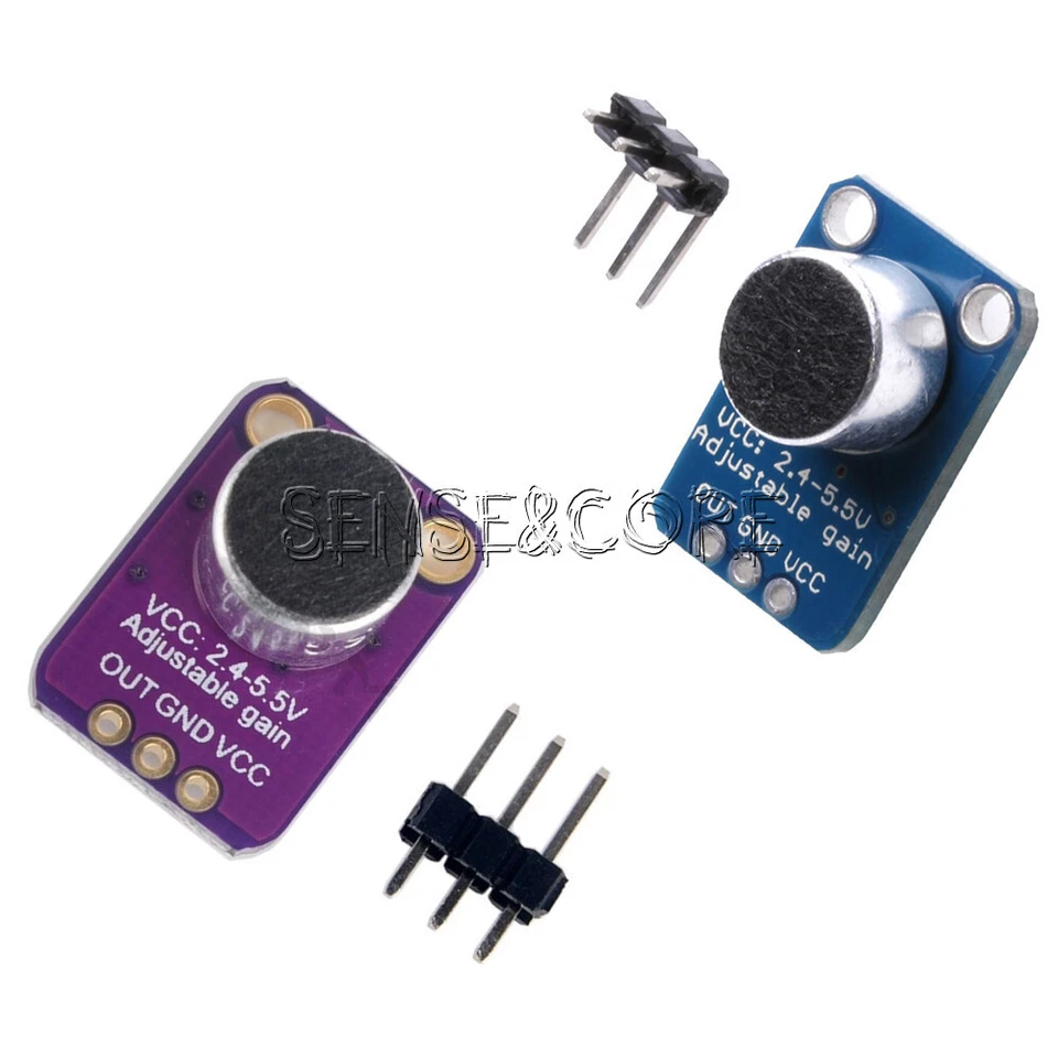 Elektret Mikrofon Verstärker Einstellbar Amplifier Max4466 Gain Breakout New - Bild 1 von 4