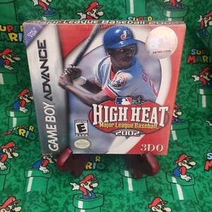 High Heat Major League Baseball 2002 Nintendo Game Boy Advance 2001 New Sealed - Picture 1 of 8