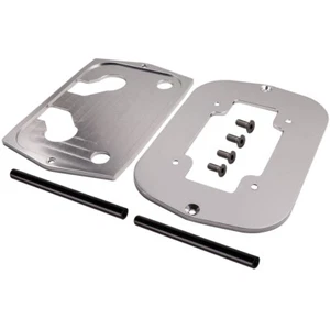 Sliver Aluminum Milled Hold Down Battery Bracket Tray Fit for Optima 34/78 - Picture 1 of 12