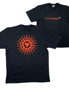 Vintage 2002 Love Parade Access Peace Berlin Techno Rave T-shirt Size L - Picture 1 of 10