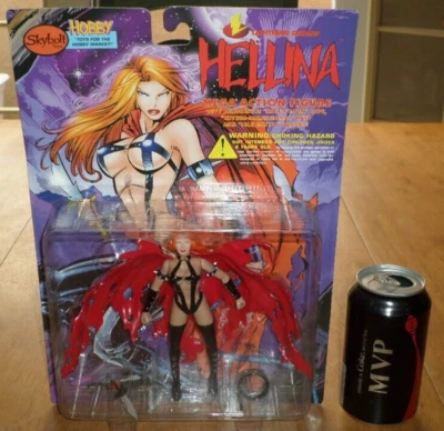 "HELLINA" - MEGA 6" ALTO, FIGURA DE ACCIÓN DE PLÁSTICO, [SKYBOLT TOYZ 1997 año] [NOS] Foto 1 de 4