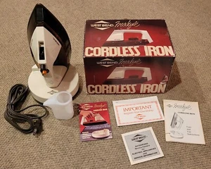 Vintage West Bend Freestyle Cordless Iron 6008 - NOB - Picture 1 of 17