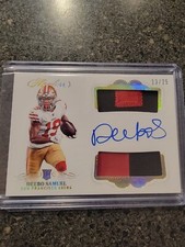 2019 Flawless Deebo Samuel Rookie Dual Patch Autographed Gold #13/25 Niners! 🔥