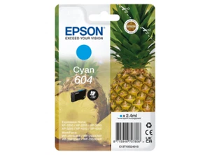 Epson 604 Cyan Genuine Epson 604 Ink Cartridge Pineapple Series C13T10G24010 - Picture 1 of 1