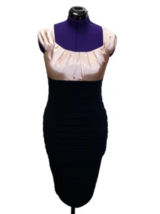 Mariposa Two Tone Cocktailkleid Abendkleid Rosé Dunkelblau Gr 38 neu mit Etikett - Bild 1 von 9