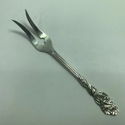 Cubiertos Whiting Sterling, tenedor de oliva, 4 1/4 pulgadas Foto 1 de 4