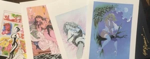 Giovanni Romanini, portfolio firmato con quattro illustrazioni erotiche 29x42 - Picture 1 of 1