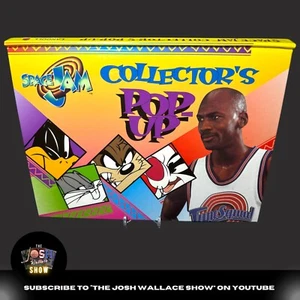 1996 Warner Bros Space Jam Collector’s POP-UP Book Michael Jordan LOOK! - Picture 1 of 5