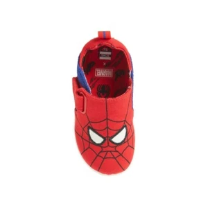 🆕MARVEL X TOMS Spider-Man Face Whiley Sneakers Baby Boy's Size 3 NIB NWT Infant - Picture 1 of 12