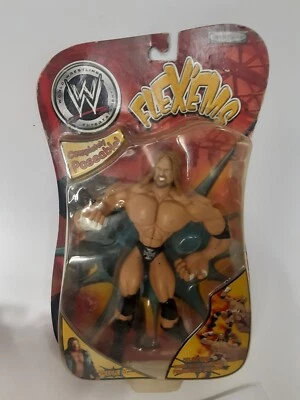 Figura de lucha libre Flex’Ems Triple H HHH Jakks Pacific WWE Jakks Pacific 2002 nueva Foto 1 de 4
