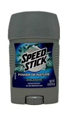 SPEED STICK AVALANCHE POWER OF NATURE 0% ODOR ALUMINUM 24H CLEAR DEODORANT - Image 1 of 2