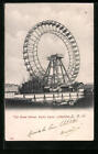 Postcard London, Earls Court Exhibition 1903, The Great Wheel 1903 