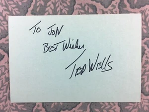 Ted Wells - Hard Rock Zombies - Autographed 1985 - Picture 1 of 2