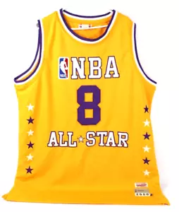 Mitchell & Ness Kobe Bryant #8 All-Star Game Jersey Men’s Size XL 54 Gold Rare - Picture 1 of 16