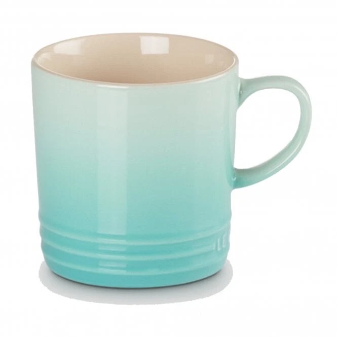 Le Creuset Cool Mint Juego de 3 Tazas Café Té Verde 4.5" Gres Nuevo Foto 1 de 1