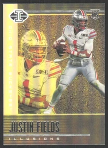 2021 Panini Chronicles Draft Picks Illusions Justin Fields Rookie #102 - Picture 1 of 2