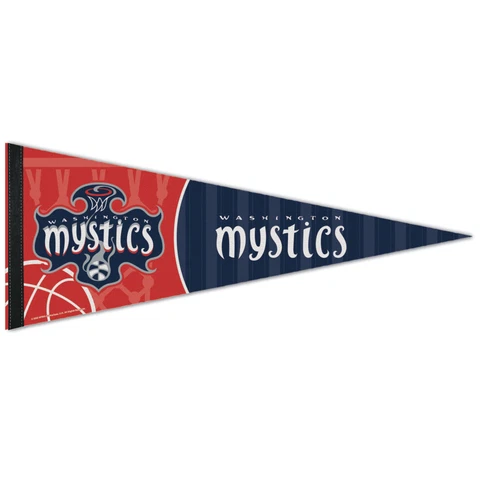 WinCraft Washington Mystics 12'' x 30'' Premium Quality Pennant Cover