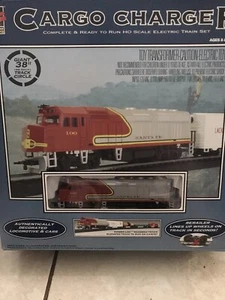 HO Train Set Life-Like Cargo Charger Santa Fe New In Box - Picture 1 of 5