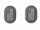 Figurati Contrast American Flag Right & Left Antenna Insert 09-23 Harley Touring