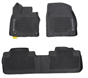Lexus RX350 RX450H (2016-2022) OEM ALL WEATHER FLOOR "LINER" MATS 3pc (Black) - Picture 1 of 2