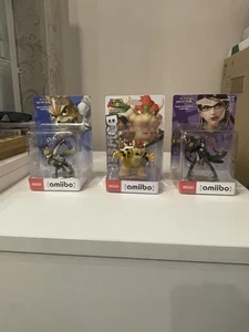 Paquete Nintendo Amiibo Bowser Bayonetta y Fox Star Fox - Imagen 1 de 7