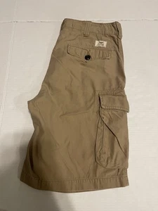 Polo Ralph Lauren Shorts Mens 30 Cargo Utility Canvas Drill Khaki Classic Fit - Picture 1 of 9