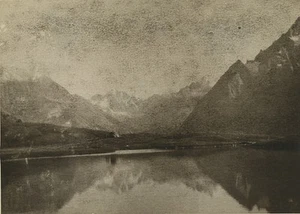 Switzerland Lake Thun Thunersee Old Pictorialist Photo 1910 - Imagen 1 de 3