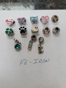 20EA CHARM PERLEN -- 13EA EISENBASIS -- 4EA KUPFERBASIS -- 3EA SILBERBASIS - Bild 1 von 3