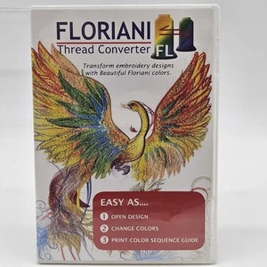 Floriani Thread Converter FL Embroidery Machine Design CD Transform Designs - Picture 1 of 8